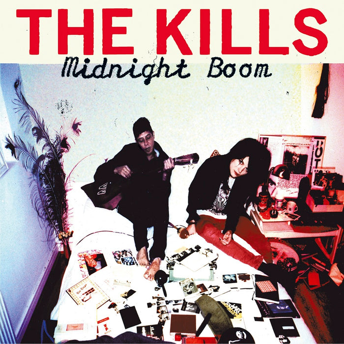 The Kills Midnight Boom Vinyl LP Transparent Blue 2023