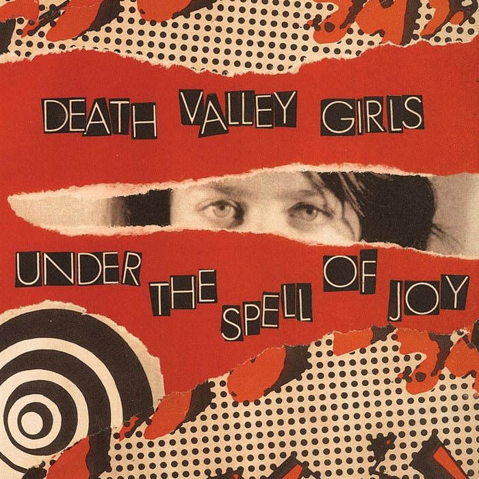 Death Valley Girls Under The Spell Of Joy Vinyl LP Royal Blue with Red Pie Slices & Neon Pink Splatter Colour 2020