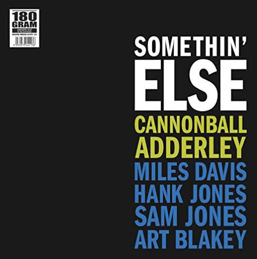 ADDERLEY CANNONBALL SOMETHIN' ELSE LP VINYL NEW 33RPM