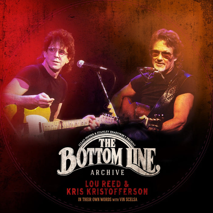 Lou Reed Kris Kristofferson The Bottom Line Archive Series Vinyl LP RSD 2022