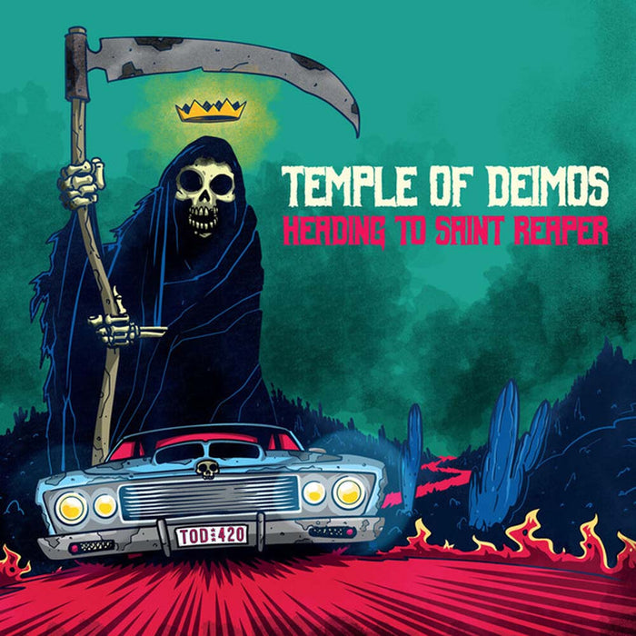 Temple Of Deimos Heading To Saint Reaper Vinyl LP Indies Red Colour 2022