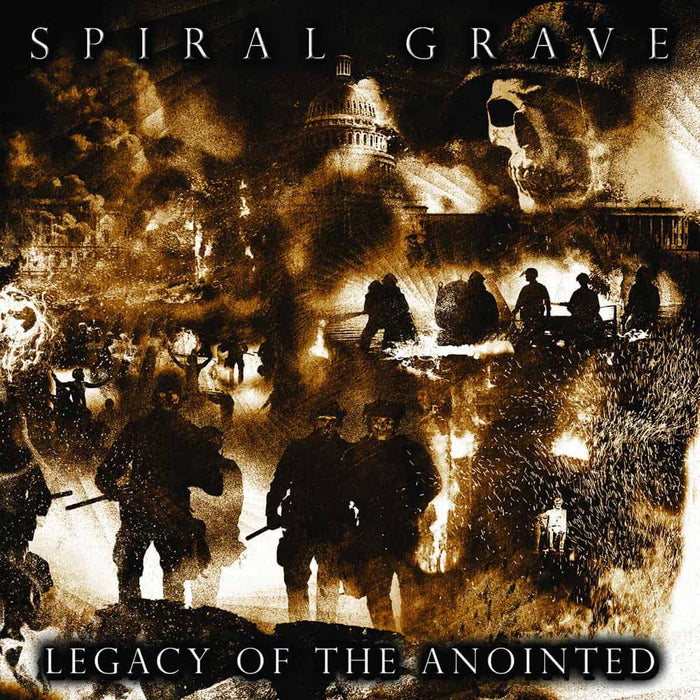 Spiral Grave Legacy Of The Anointed Vinyl LP Translucent Silver Colour 2022