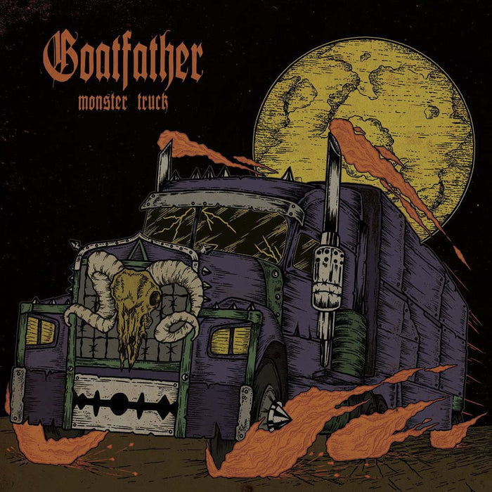 Goatfather Monster Truck Vinyl LP Orange Colour 2022