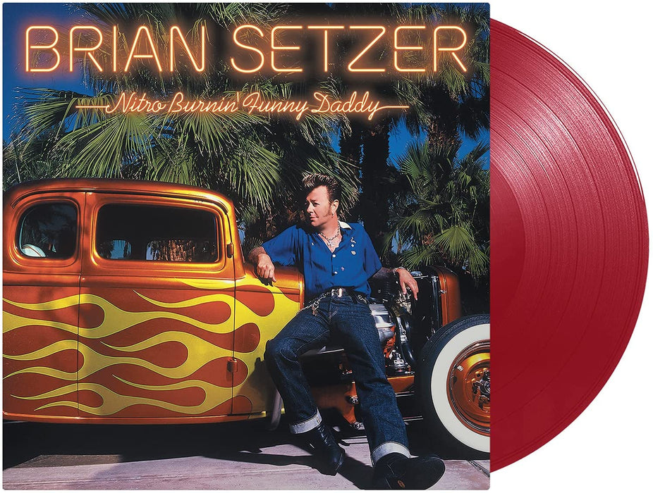 Brian Setzer Nitro Burnin Funny Daddy Vinyl LP Red Colour 2021