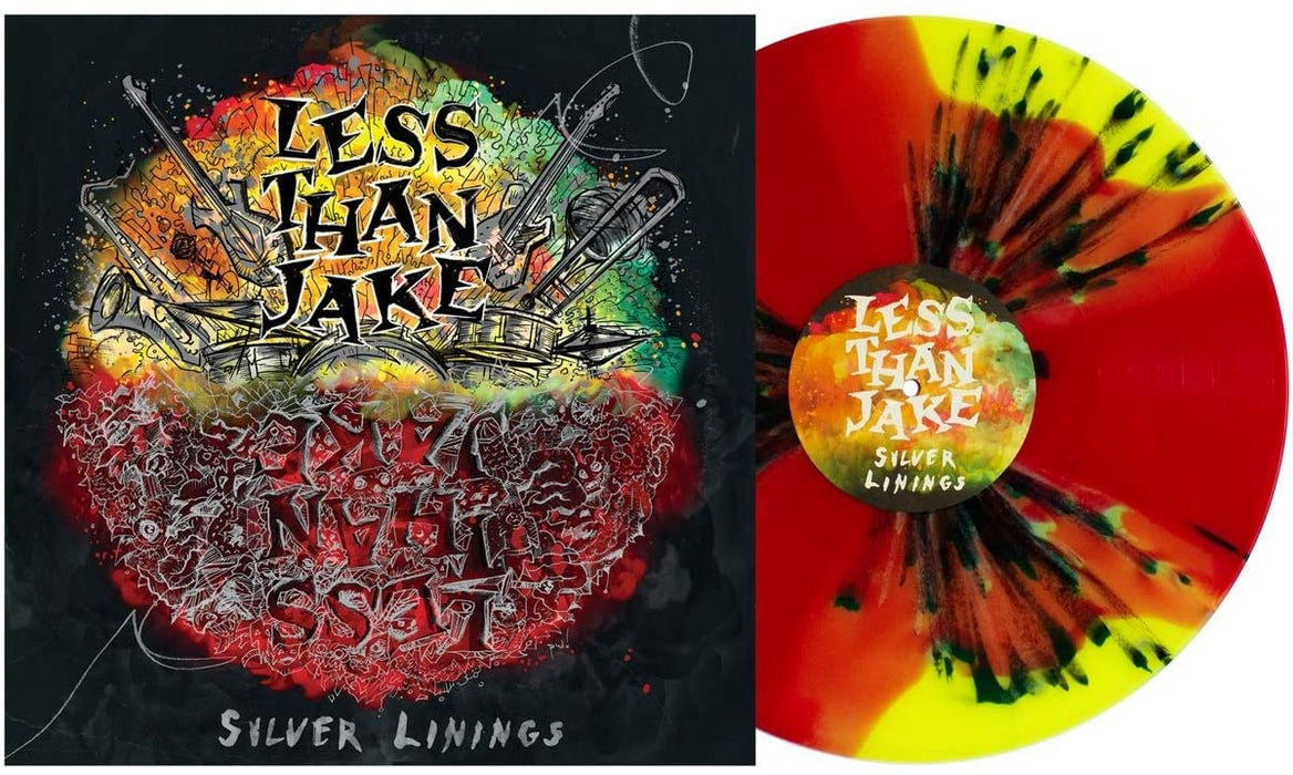 Less Than Jake - Silver Linings Vinyl LP Splatter Colour 2020