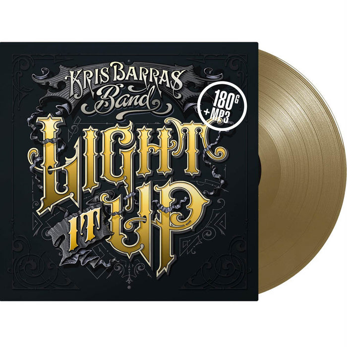 Kris Barras Band Light It Up Gold Vinyl LP New 2019