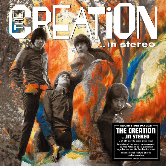 The Creation In Stereo Vinyl LP Clear Colour RSD 2021