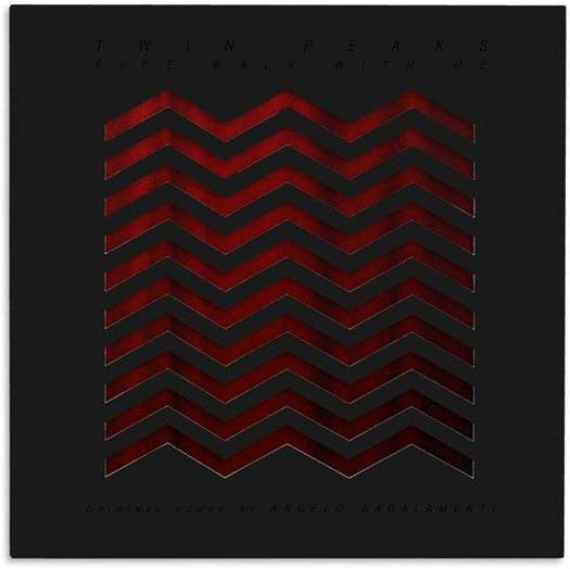 Twin Peaks Fire Walk With Me Vinyl LP Red & Black Marble Colour 2017