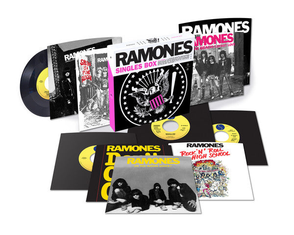 RAMONES Singles Vinyl 10x7" Box Set NEW RSD 2017 Limited Edition