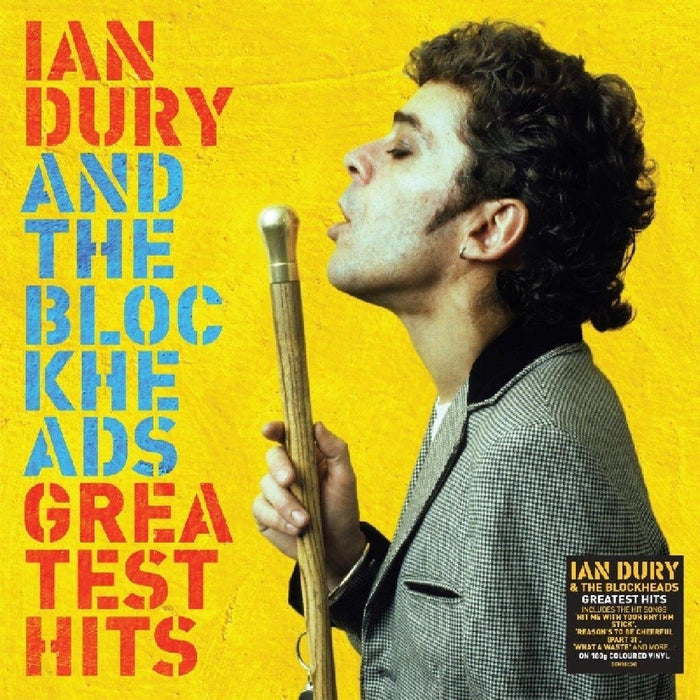 Ian Dury Greatest Hits Vinyl LP Yellow Colour 2018
