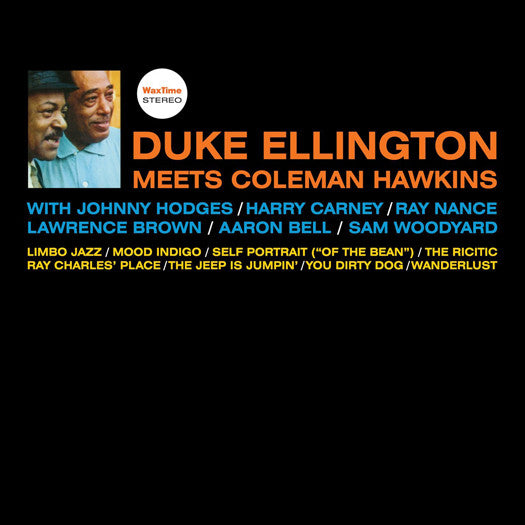 DUKE ELLINGTON DUKE ELLINGTON MEETS COLEMAN HAWKINS LP VINYL NEW (US)