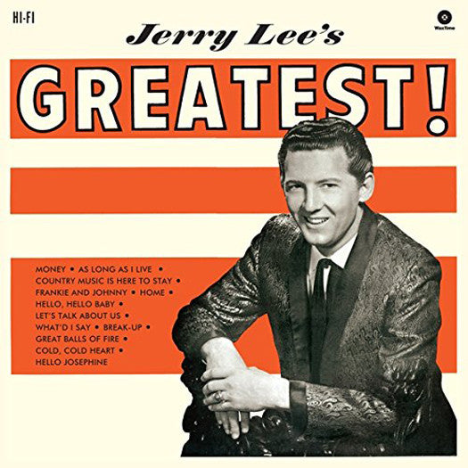 JERRY LEE LEWIS JERRY LEE'S GREATEST LP VINYL NEW (US) 33RPM