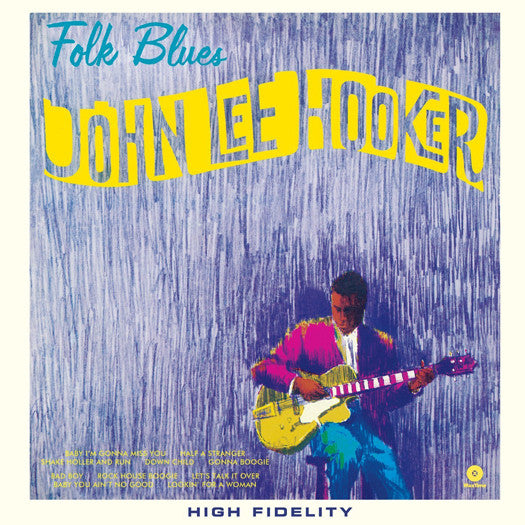 JOHN LEE HOOKER FOLK BLUES LP VINYL NEW (US) 33RPM