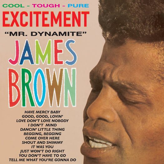 JAMES BROWN EXCITEMENT MR DYNAMITE LP VINYL NEW (US) 33RPM