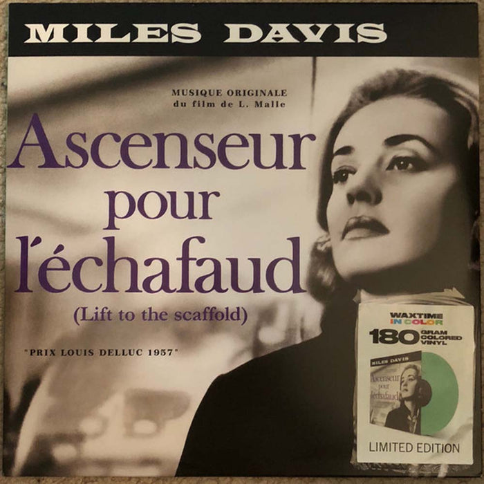 Miles Davis Ascenseur Pour Lechafaud Vinyl LP Green Colour 2020