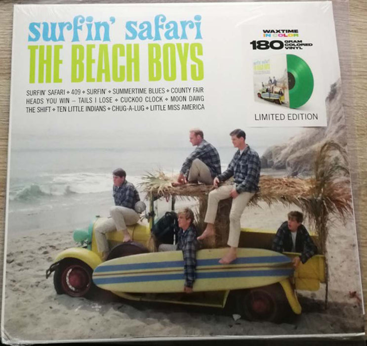 Beach Boys Surfin Safari Green Vinyl LP New 2018