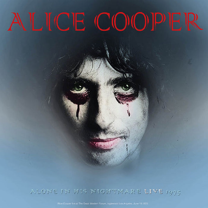 Alice Cooper Alone In His Nightmare Live 1975 Vinyl LP 2017