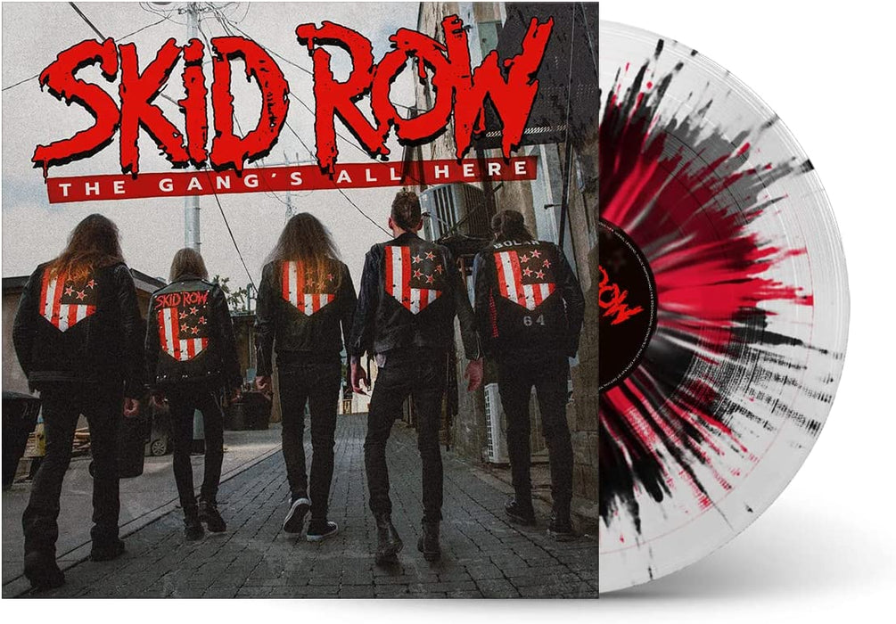 Skid Row The Gang's All Here Vinyl LP Splatter Colour 2022