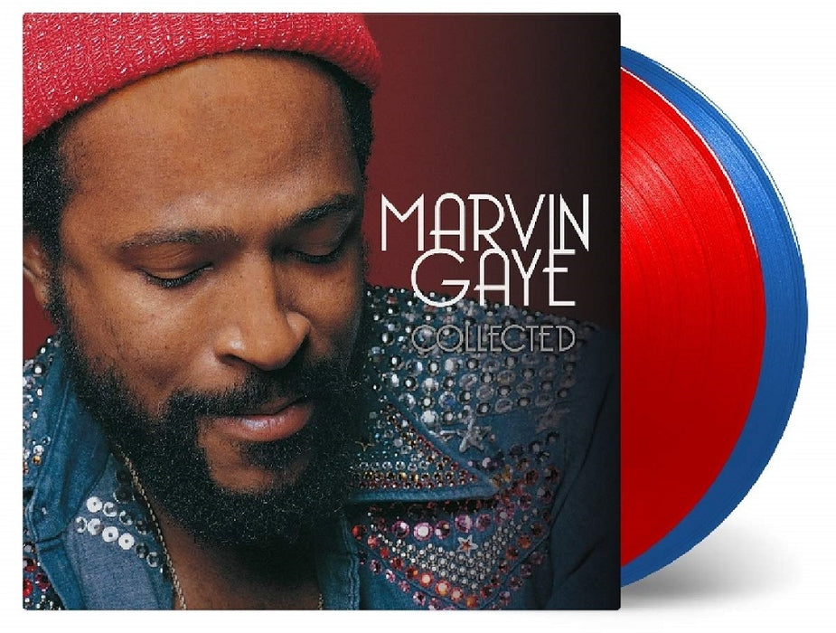 Marvin Gaye Collected Limited Blue & Red Vinyl LP New 2019