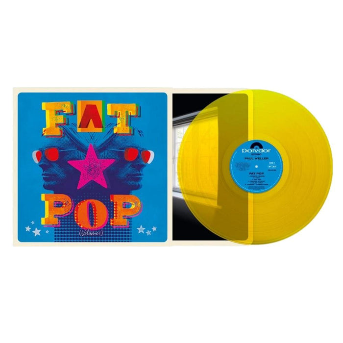 Paul Weller Fat Pop Vinyl LP Indies Yellow Colour 2021