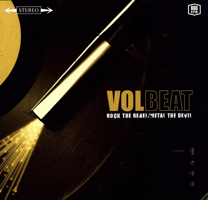 VOLBEAT THE REBEL METAL THE DEVIL 2007 LP VINYL 33RPM METAL NEW