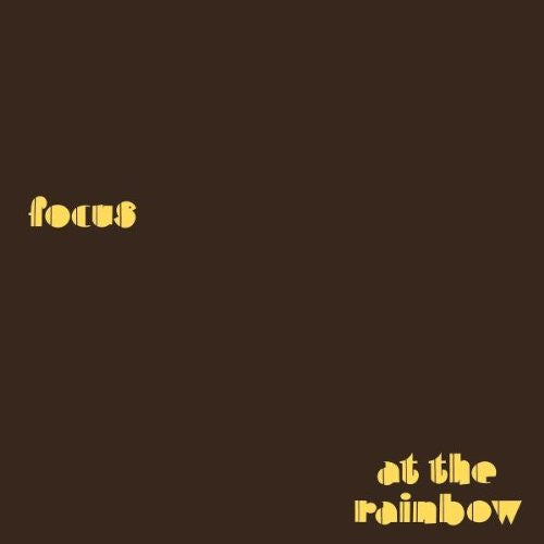 FOCUS AT THE RAINBOW LP VINYL 33RPM NEW