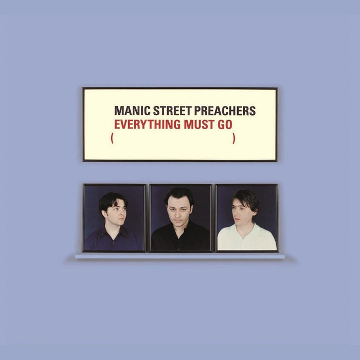 MANIC STREET PREACHERS EVERYTHING MUST GO LP VINYL 33RPM NEW