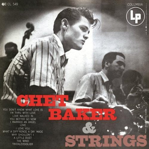 CHET BAKER AND STRINGS LP VINYL 33RPM NEW