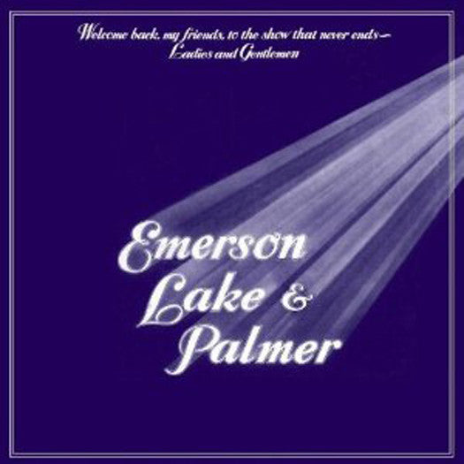 EMERSON LAKE AND PALMER WELCOME BACK MY FRIENDS LP VINYL 33RPM NEW