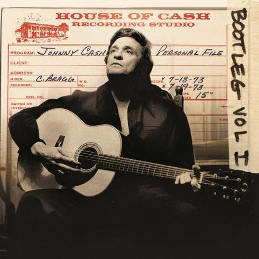 JOHNNY CASH BOOTLEG 1 PERSONAL FILE LP VINYL NEW 2011 33RPM