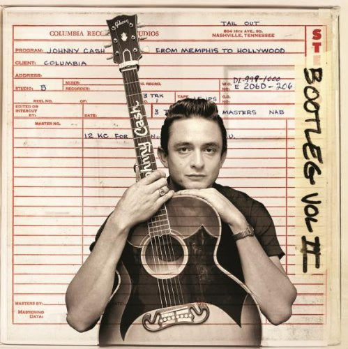 JOHNNY CASH BOOTLEG 2 FROM MEMPHIS TO HOLLYWOOD LP VINYL 33RPM NEW