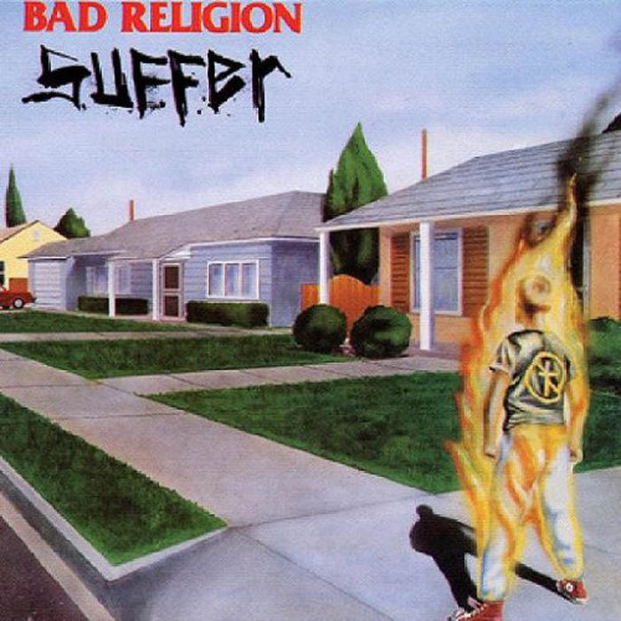 Bad Religion Suffer Clear Red Splatter Vinyl LP 2018