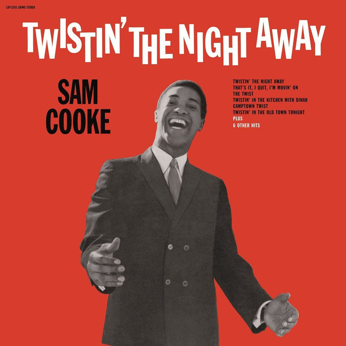 SAM COOKE TWISTIN THE NIGHT AWAY LP VINYL 33RPM NEW