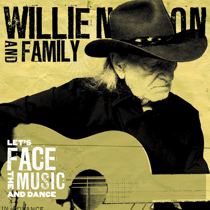 WILLIE NELSON AND FAMILY LETS FACE THE AND DANCE LP VINYL 33RPM NEW