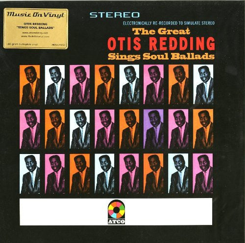 OTIS REDDING SINGS SOUL BALLADS LP VINYL 33RPM NEW