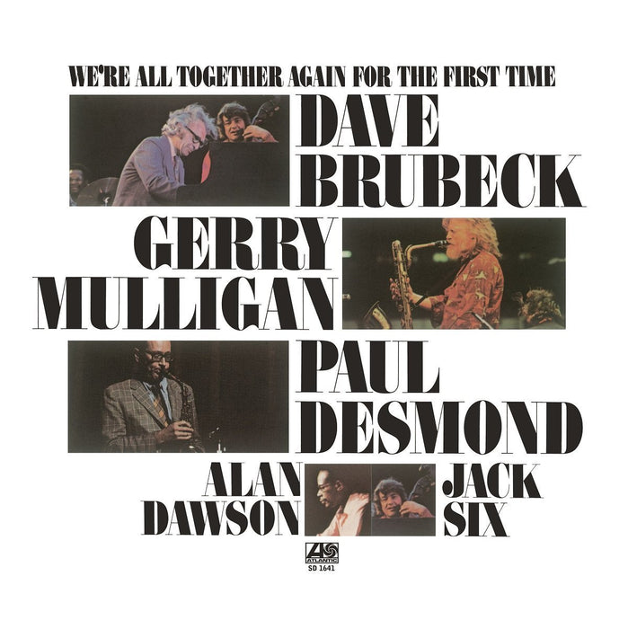 DAVE BRUBECK WERE ALL TOGETHER AGAIN FOR THE FIRST TIME LP VINYL 33RPM NEW