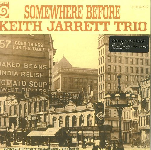 KEITH JARRETT TRIO SOMEWHERE BEFORE LP VINYL 33RPM NEW