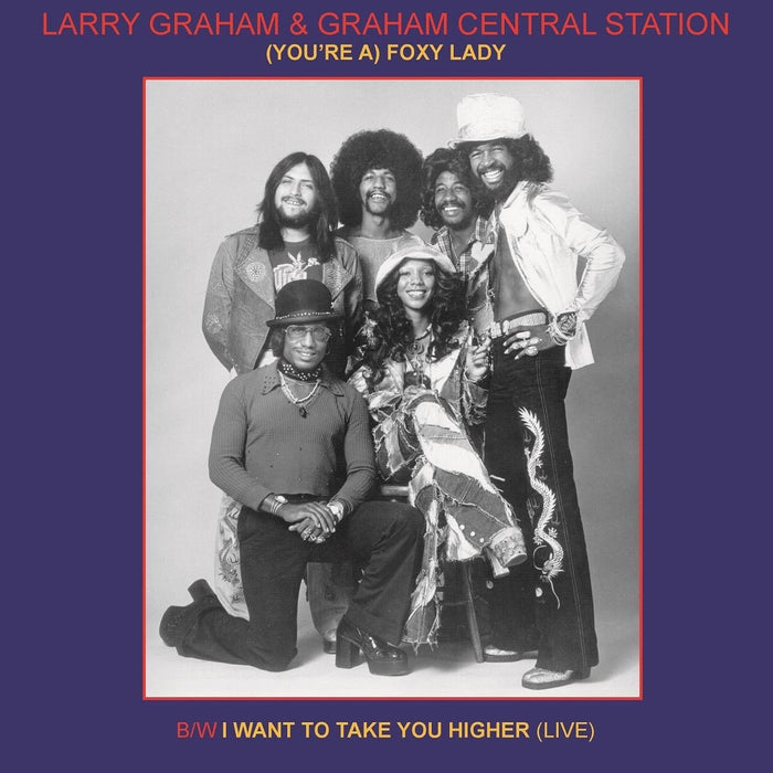 LARRY GRAHAM & GRAHAM CENTRAL STATION (YOURE A) FOXY LADY 7" VINYL SINGLE NEW