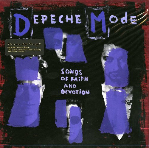 DEPECHE MODE SONGS OF FAITH AND DEVOTION LP VINYL 33RPM NEW