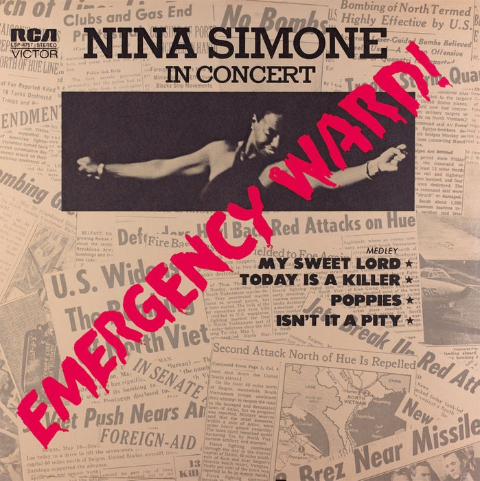 NINA SIMONE EMERGENCY WARD =REMASTERED= LP VINYL 33RPM NEW