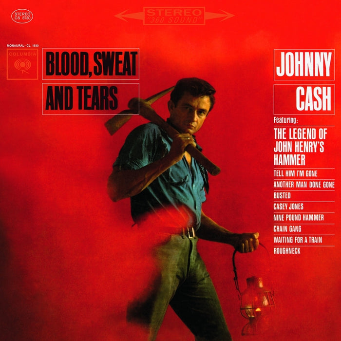 JOHNNY CASH BLOOD SWEAT AND TEARS LP VINYL 33RPM NEW