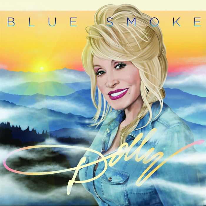 Dolly Parton - Blue Smoke Vinyl LP Transparent Blue Edition New 2019