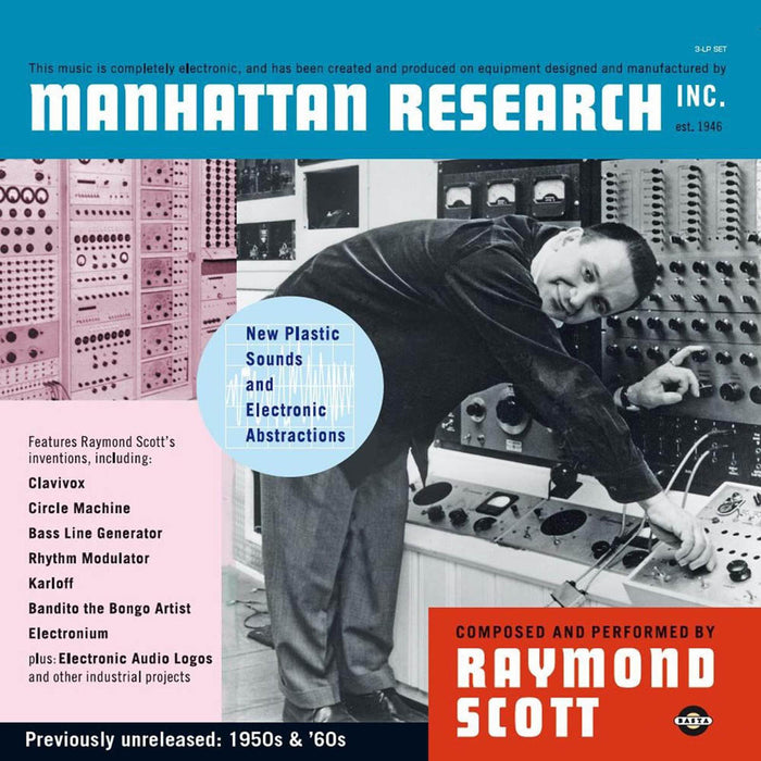 Raymond Scott Manhattan Research Inc Triple Vinyl LP 2017