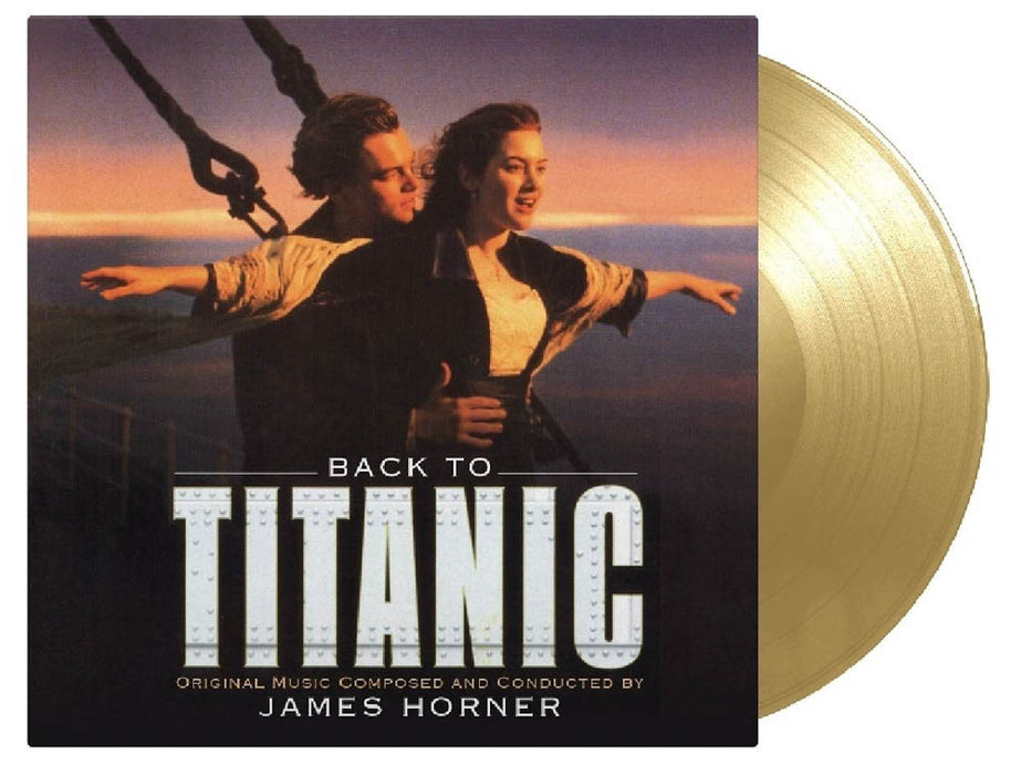 Back to Titanic Soundtrack Double Coloured Vinyl LP New 2018