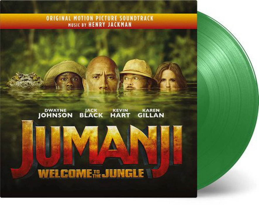 Jumanji Welcome to the Jungle Green Vinyl LP 2018