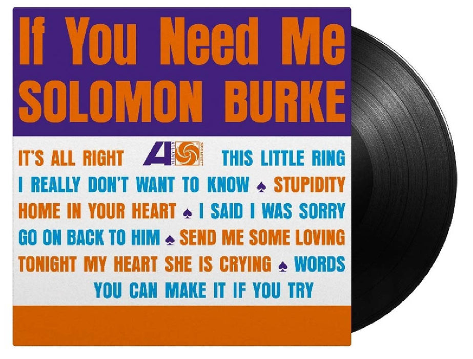 Solomon Burke If You Need Me Vinyl LP New 2019