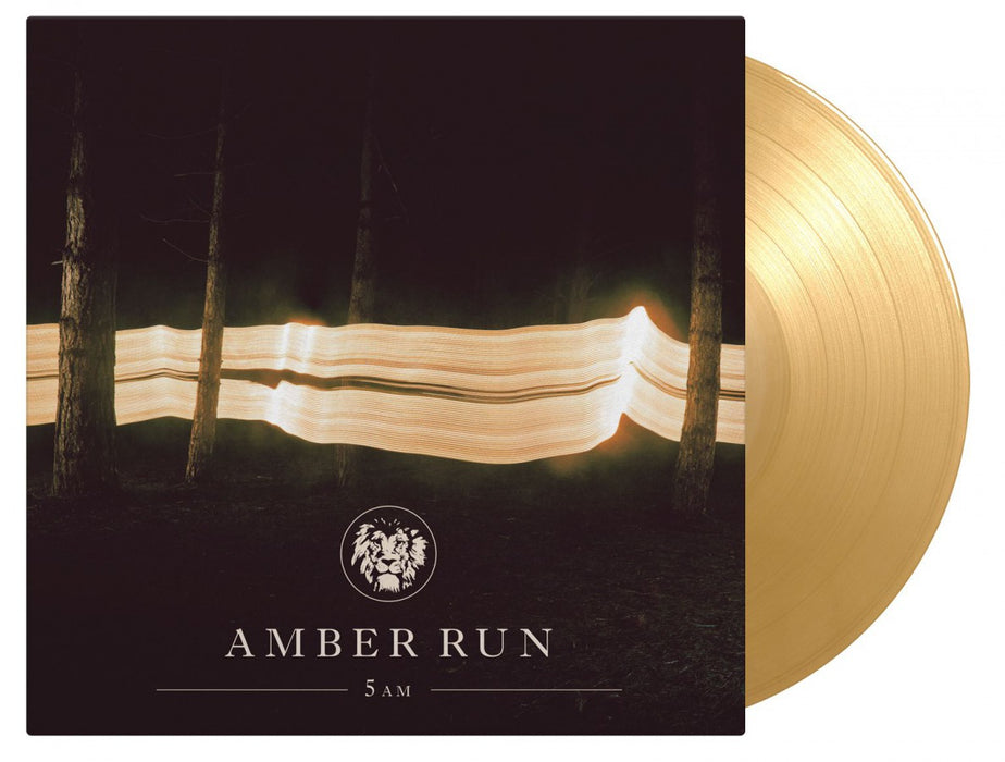 Amber Run 5AM Vinyl LP Gold Swirl Colour 2020