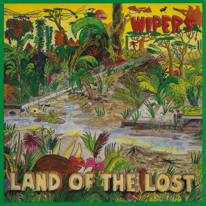 Wipes Land of the Lost Vinyl LP Yellow Colour 2021