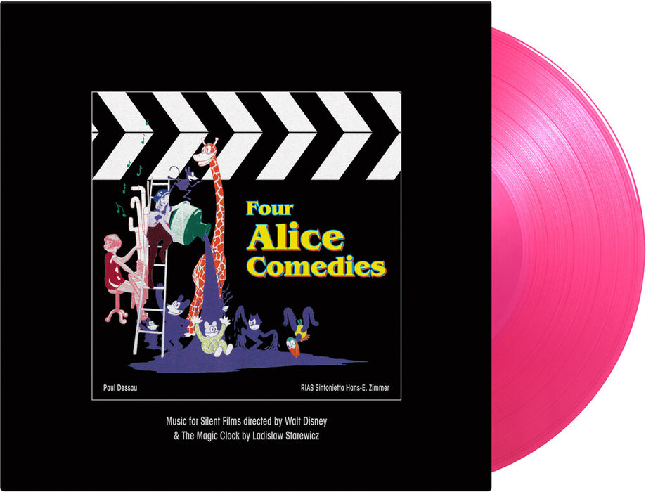 Four Alice Comedies Soundtrack Vinyl LP Pink Colour 2021