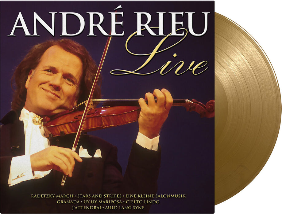 Andre Rieu Live Vinyl LP Gold COlour 2021